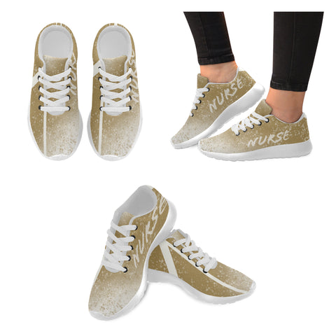 Gold Women's Sneakers