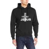 Jesus Cross Hoodie Men's Classic Hoodie