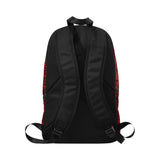 Red Speckled  Backpack