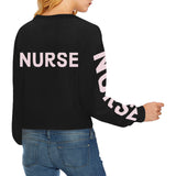 Strong Elegant Nurse Cropped Sweatshirts